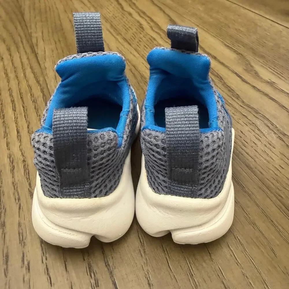 Nike Presto Extreme Toddler 4C Blue Gray Slip On Sneakers